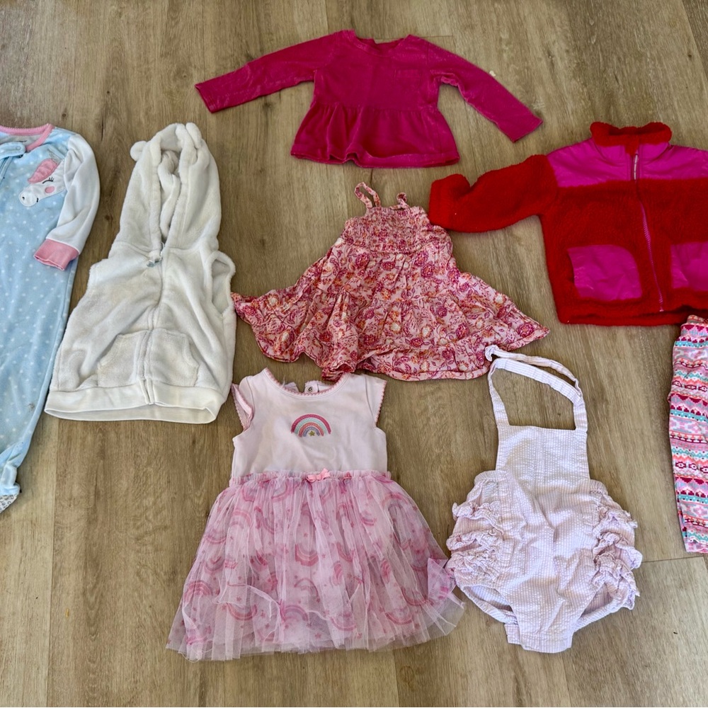 18 months girls clothing bundle